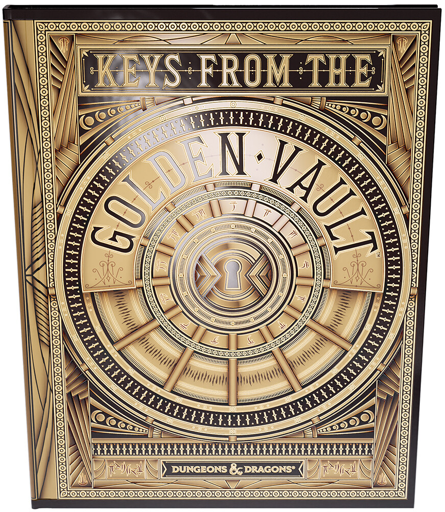 D&D Adventure Keys Golden Vault LE Dungeons & Dragons Scenario